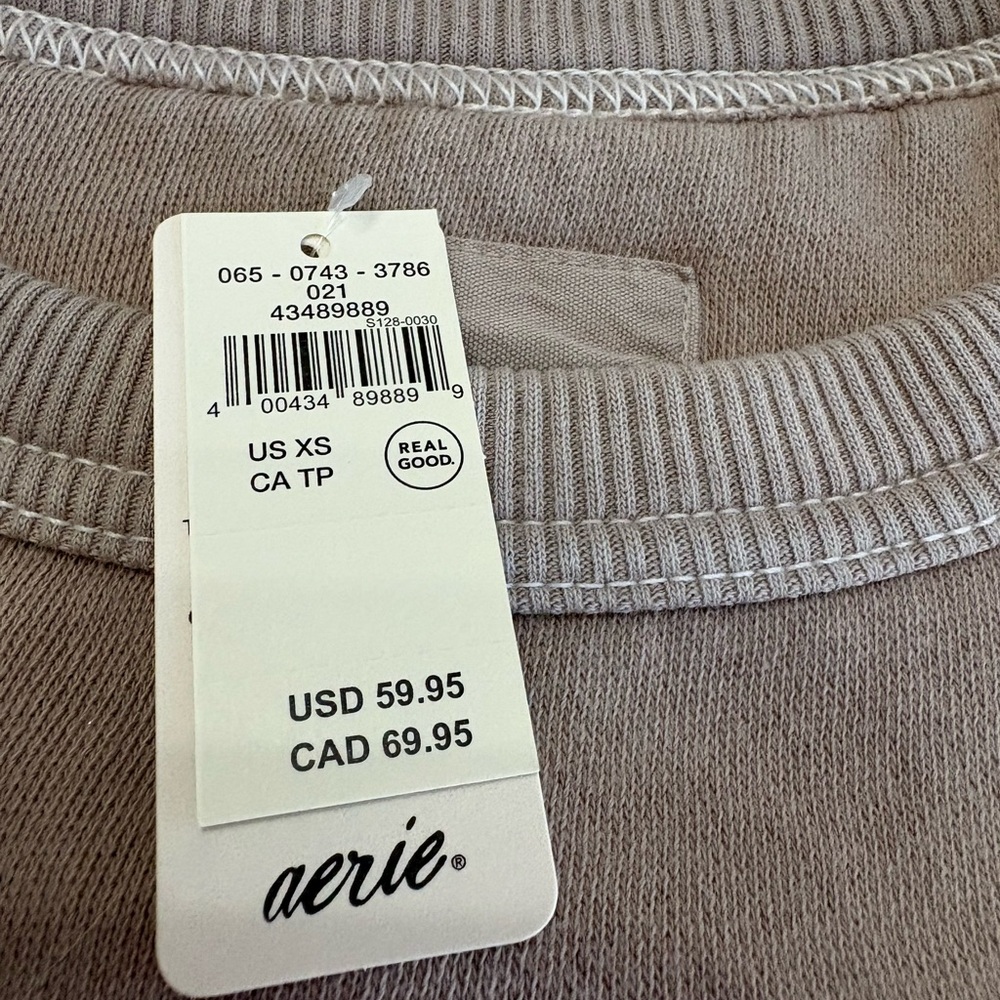 Aerie Keyhole Sleeve Sweatshirt - Picture 3 of 10